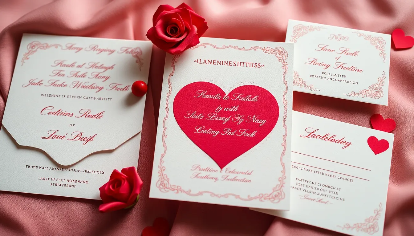 25 Romantic Valentine's Day Wedding Ideas That'll Make Hearts Skip a Beat 10 25 Romantic Valentine's Day Wedding Ideas That'll Make Hearts Skip a Beat 9