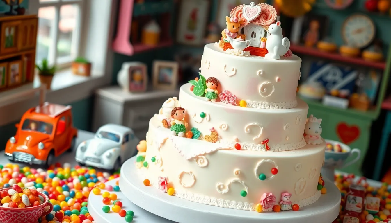 25 Stunning Vintage Wedding Cake Ideas That'll Make Your Big Day Unforgettable 10 25 Stunning Vintage Wedding Cake Ideas That'll Make Your Big Day Unforgettable 9