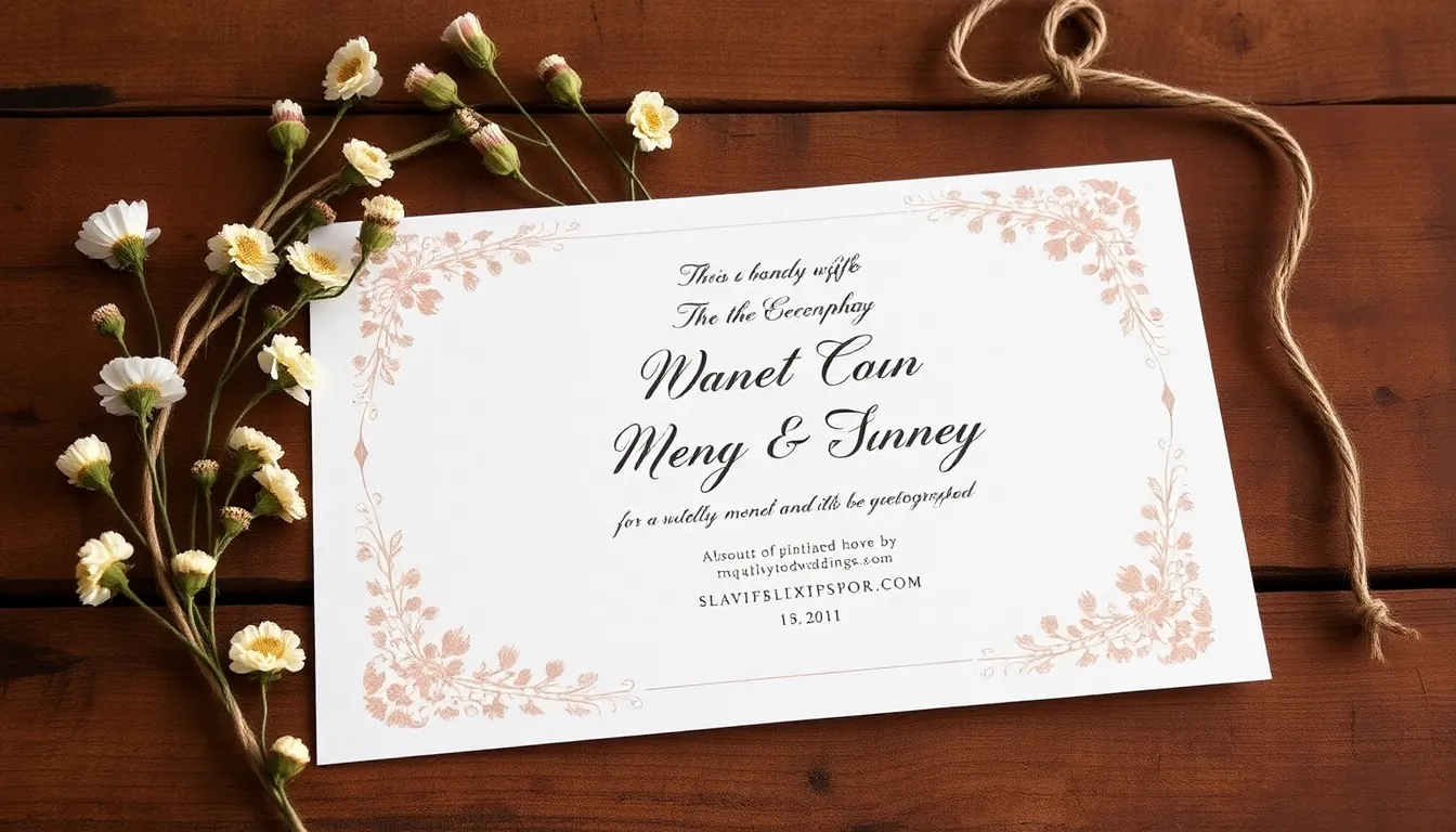 75 Creative Wedding Announcement Ideas That Will Wow Your Guests in 2025 9