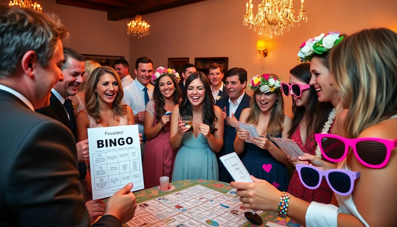 50+ Fun Wedding Bingo Ideas to Keep Your Guests Entertained All Day 10 50+ Fun Wedding Bingo Ideas to Keep Your Guests Entertained All Day 9