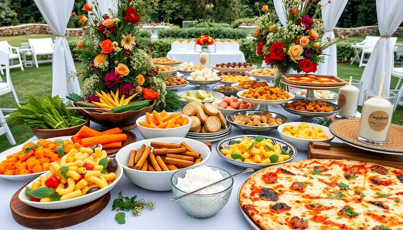 15 Wedding Buffet Ideas That Will Wow Your Guests (on Any Budget) 10 15 Wedding Buffet Ideas That Will Wow Your Guests (on Any Budget) 9