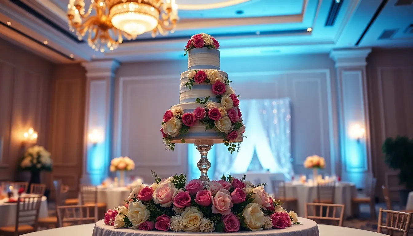 25 Stunning Wedding Cake Stand Ideas for Every Budget & Style (2025) 10 25 Stunning Wedding Cake Stand Ideas for Every Budget & Style (2025) 9
