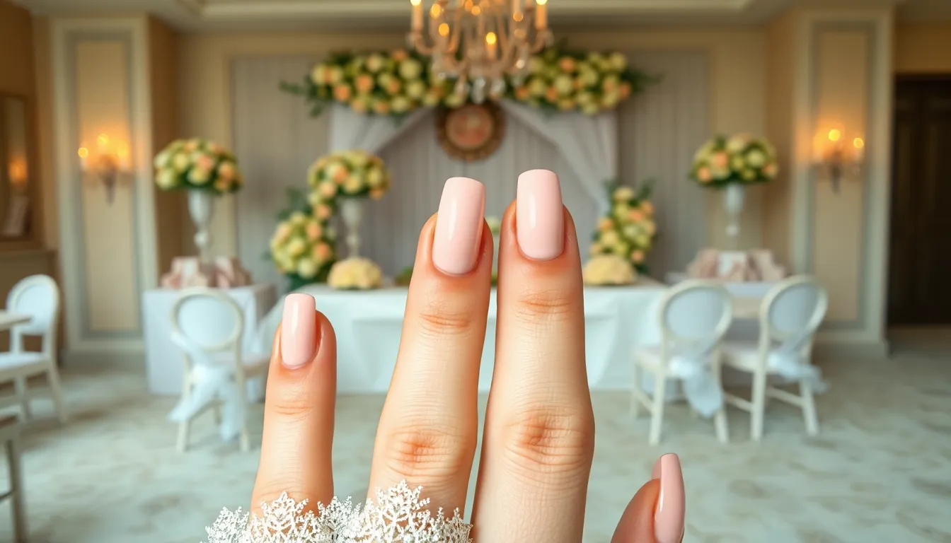 15 Elegant Wedding Guest Nail Ideas That Won't Upstage the Bride 10 15 Elegant Wedding Guest Nail Ideas That Won't Upstage the Bride 9