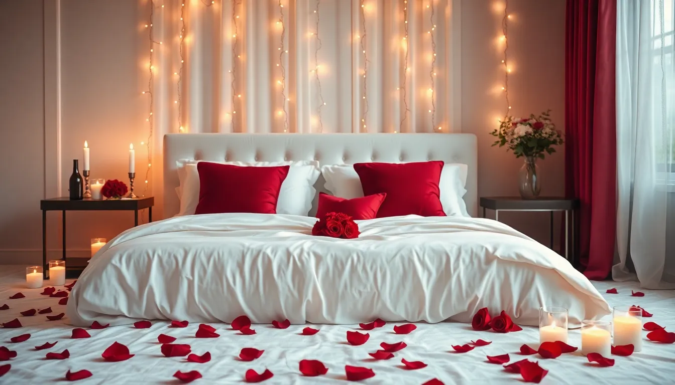 25 Romantic Wedding Night Room Decoration Ideas That Cost Under $50 9