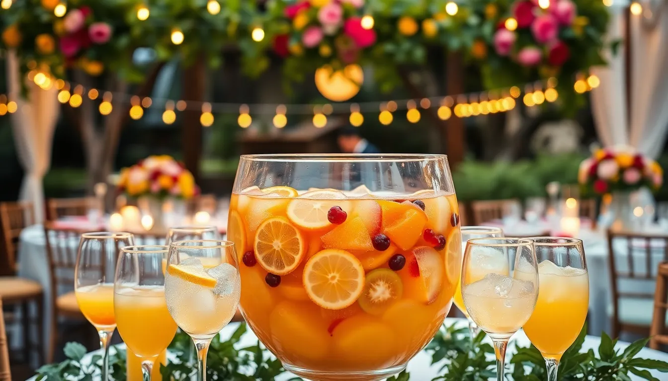 25 Stunning Wedding Punch Ideas That'll Make Your Reception Unforgettable 10 25 Stunning Wedding Punch Ideas That'll Make Your Reception Unforgettable 9