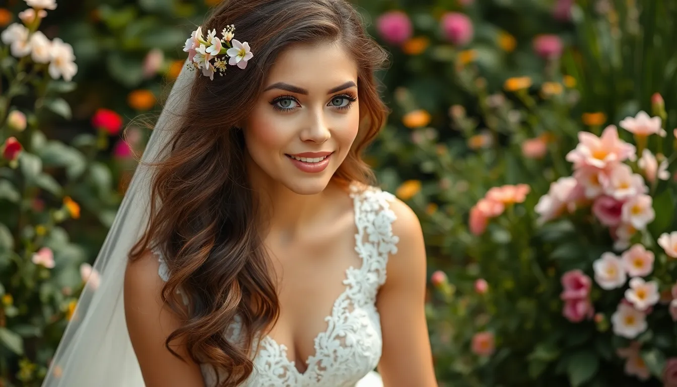 30+ Stunning Wedding Makeup Ideas That'll Make You Glow on Your Big Day 12 30+ Stunning Wedding Makeup Ideas That'll Make You Glow on Your Big Day 11