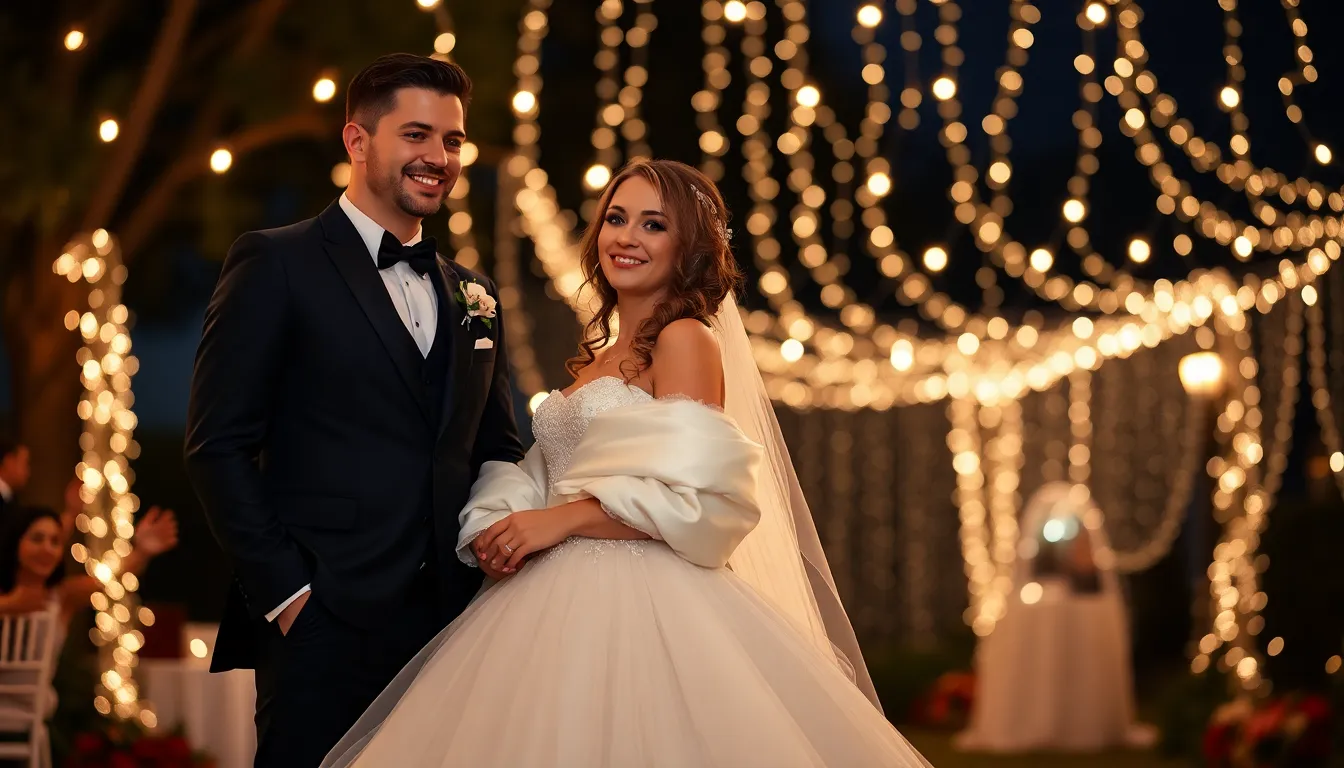 25 Magical Night Wedding Ideas That Will Make Your Evening Celebration Unforgettable 11