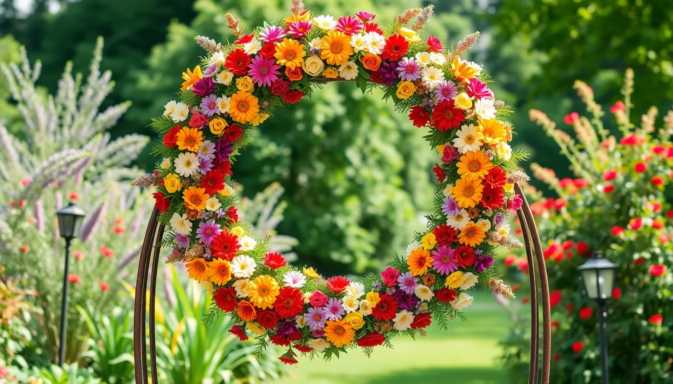 27 Stunning Wedding Arch Ideas That'll Make Your Ceremony Unforgettable 12 27 Stunning Wedding Arch Ideas That'll Make Your Ceremony Unforgettable 11