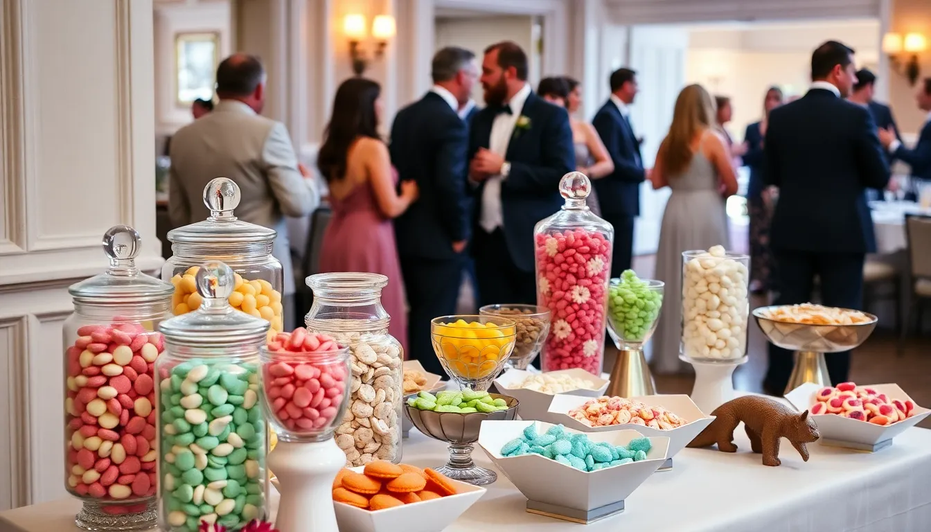 50 Sweet Wedding Candy Bar Ideas That Will Wow Your Guests in 2025 12 50 Sweet Wedding Candy Bar Ideas That Will Wow Your Guests in 2025 11