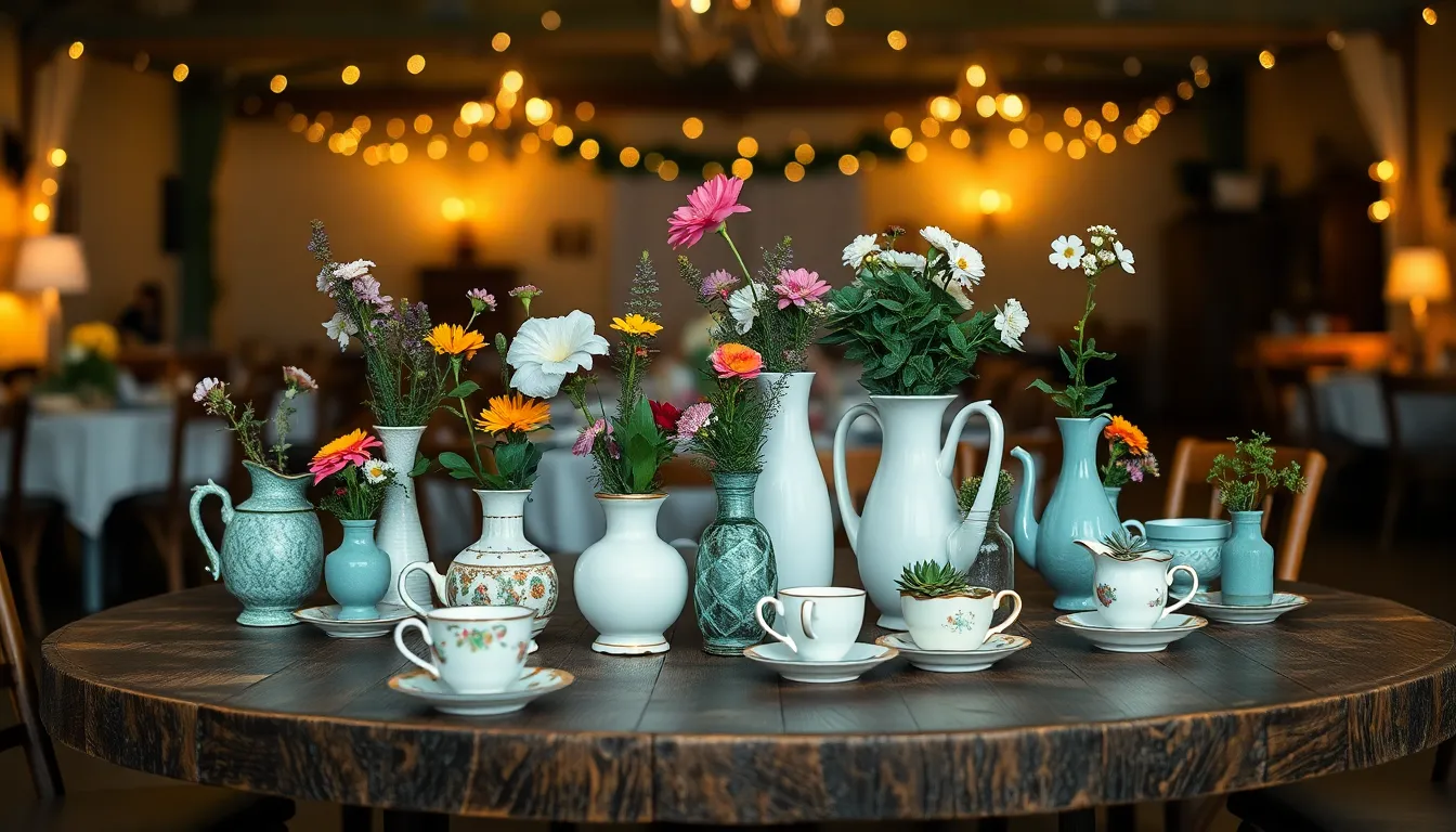 25 Stunning Wedding Table Centerpieces Ideas on a Budget (Under $20 Each!) 12 25 Stunning Wedding Table Centerpieces Ideas on a Budget (Under $20 Each!) 11