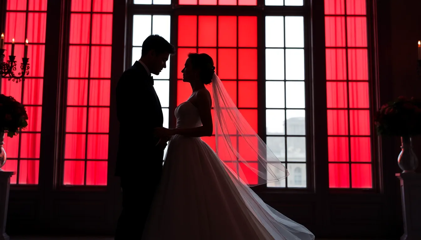 50+ Stunning Black and Red Wedding Ideas for Your Dream Day 14 50+ Stunning Black and Red Wedding Ideas for Your Dream Day 13