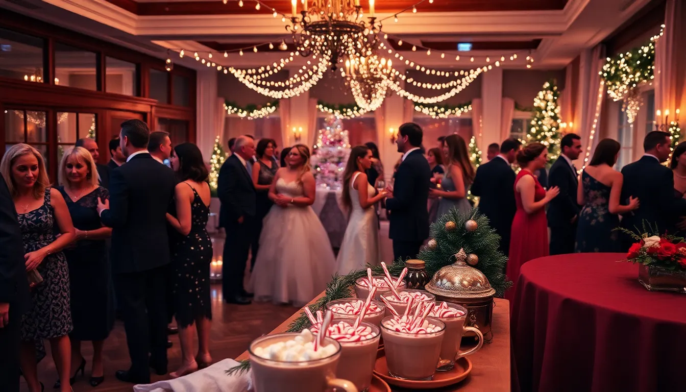 25 Magical Christmas Wedding Ideas to Make Your Winter Day Unforgettable 14 25 Magical Christmas Wedding Ideas to Make Your Winter Day Unforgettable 13