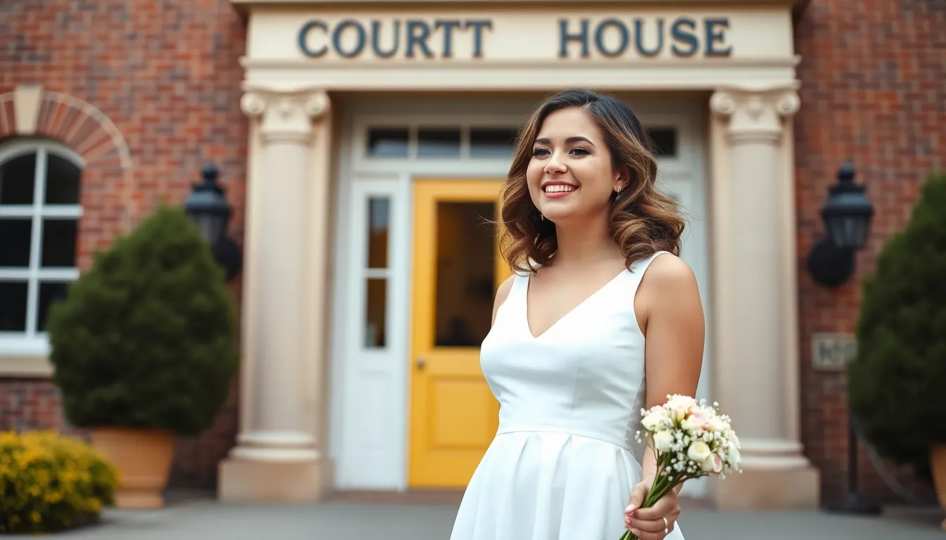 30 Stunning Civil Wedding Dress Ideas That'll Make Your Big Day Perfect 14 30 Stunning Civil Wedding Dress Ideas That'll Make Your Big Day Perfect 13