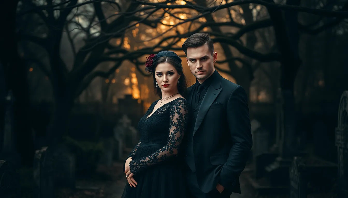 25 Gothic Wedding Ideas That Will Make Your Dark Romance Dreams Come True 14 25 Gothic Wedding Ideas That Will Make Your Dark Romance Dreams Come True 13