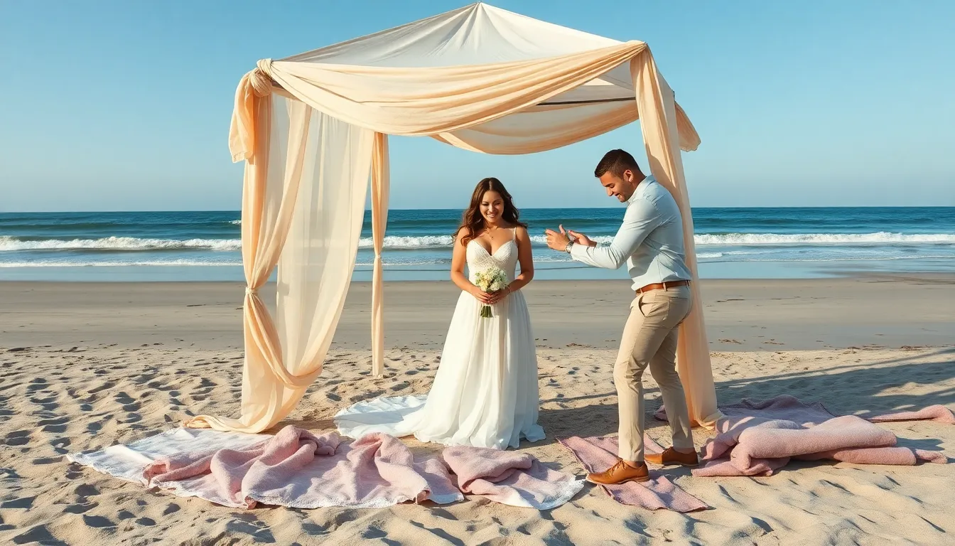 50 Low Budget Beach Wedding Ideas DIY That Look Expensive (Under $3,000 Total!) 14 50 Low Budget Beach Wedding Ideas DIY That Look Expensive (Under $3,000 Total!) 13