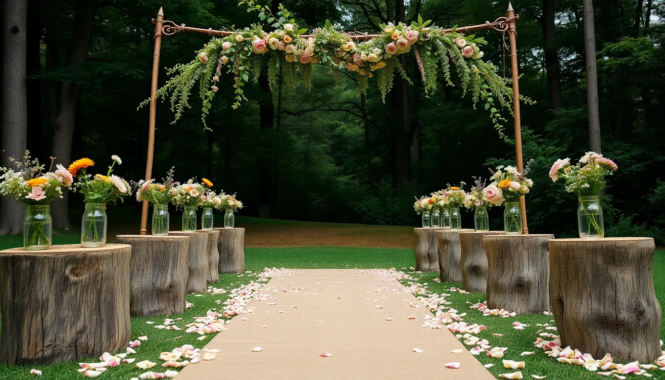 50 Stunning Rustic Wedding Decor Ideas for Your Dream Country Celebration 14 50 Stunning Rustic Wedding Decor Ideas for Your Dream Country Celebration 13