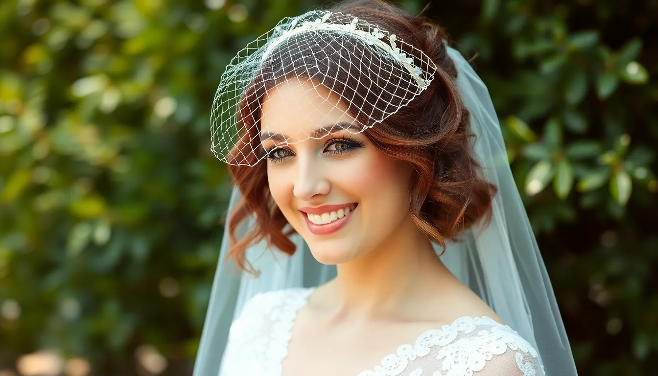 50+ Stunning Short Hair Wedding Ideas That Will Make You Ditch Long Hair 14 50+ Stunning Short Hair Wedding Ideas That Will Make You Ditch Long Hair 13