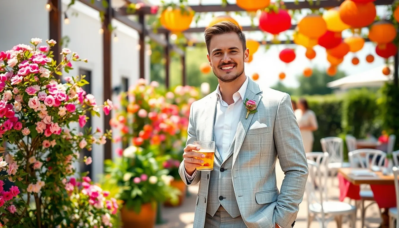25 Summer Wedding Suit Ideas to Keep You Cool and Sharp in 2025 14 25 Summer Wedding Suit Ideas to Keep You Cool and Sharp in 2025 13