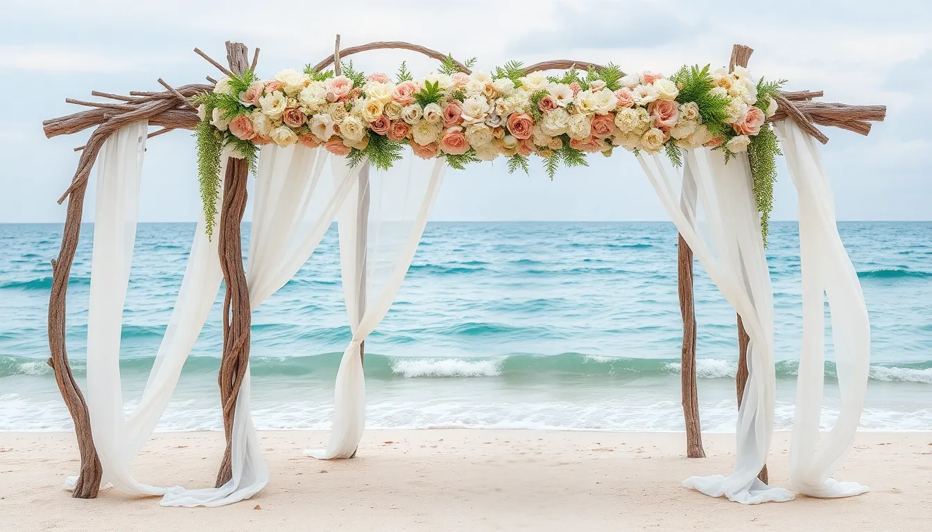 27 Stunning Wedding Arch Ideas That'll Make Your Ceremony Unforgettable 14 27 Stunning Wedding Arch Ideas That'll Make Your Ceremony Unforgettable 13