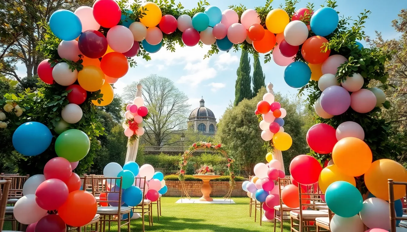 25 Stunning Wedding Balloon Ideas That'll Transform Your Big Day on Any Budget 14 25 Stunning Wedding Balloon Ideas That'll Transform Your Big Day on Any Budget 13