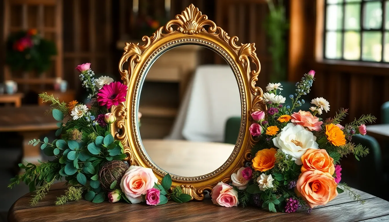 25 Stunning Wedding Mirror Ideas to Transform Your Big Day (Budget-Friendly!) 14 25 Stunning Wedding Mirror Ideas to Transform Your Big Day (Budget-Friendly!) 13