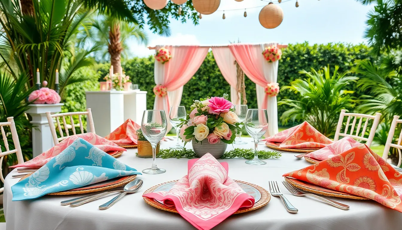47 Stunning Wedding Napkin Ideas to Transform Your Reception Tables 14 47 Stunning Wedding Napkin Ideas to Transform Your Reception Tables 13