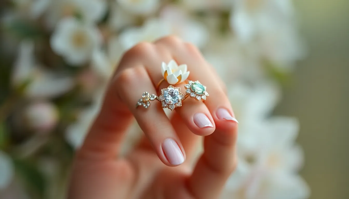 25 Stunning Wedding Ring Stack Ideas to Create Your Dream Bridal Look 14 25 Stunning Wedding Ring Stack Ideas to Create Your Dream Bridal Look 13