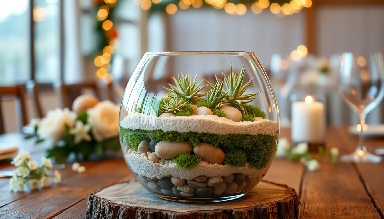 25 Stunning Wedding Table Centerpieces Ideas on a Budget (Under $20 Each!) 14 25 Stunning Wedding Table Centerpieces Ideas on a Budget (Under $20 Each!) 13