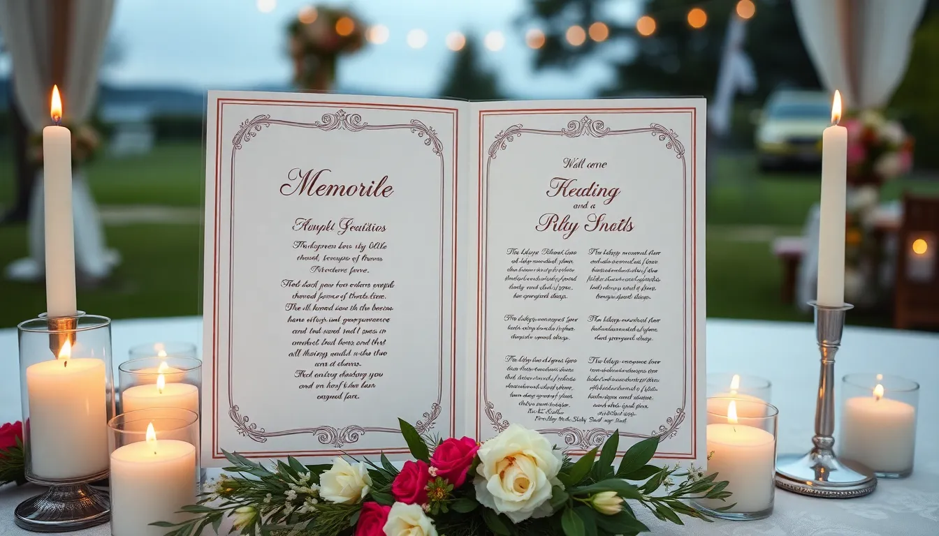 25 Beautiful In Loving Memory Wedding Ideas to Honor Departed Loved Ones 16 25 Beautiful In Loving Memory Wedding Ideas to Honor Departed Loved Ones 15