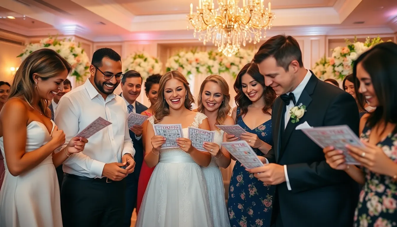 50+ Fun Wedding Bingo Ideas to Keep Your Guests Entertained All Day 16 50+ Fun Wedding Bingo Ideas to Keep Your Guests Entertained All Day 15