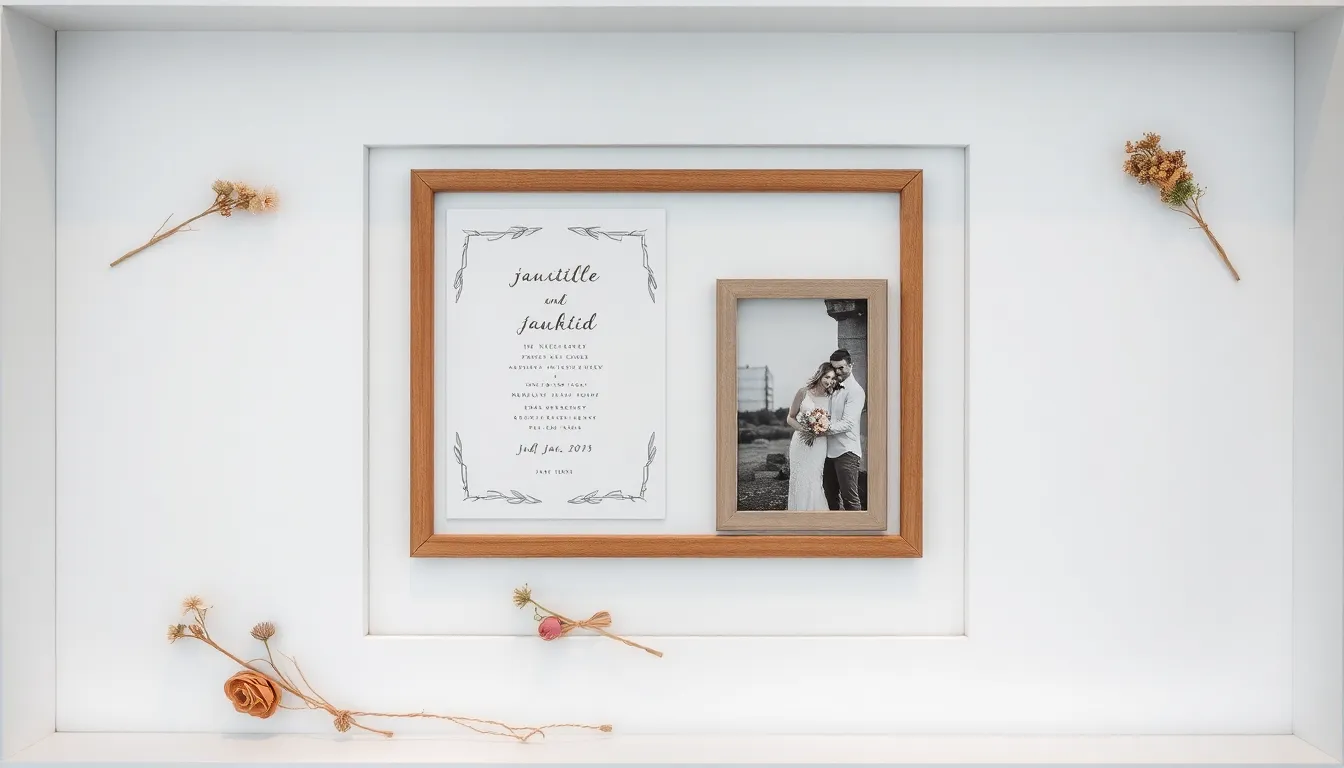 25 Stunning Wedding Shadow Box Ideas to Display Your Most Precious Memories 16 25 Stunning Wedding Shadow Box Ideas to Display Your Most Precious Memories 15