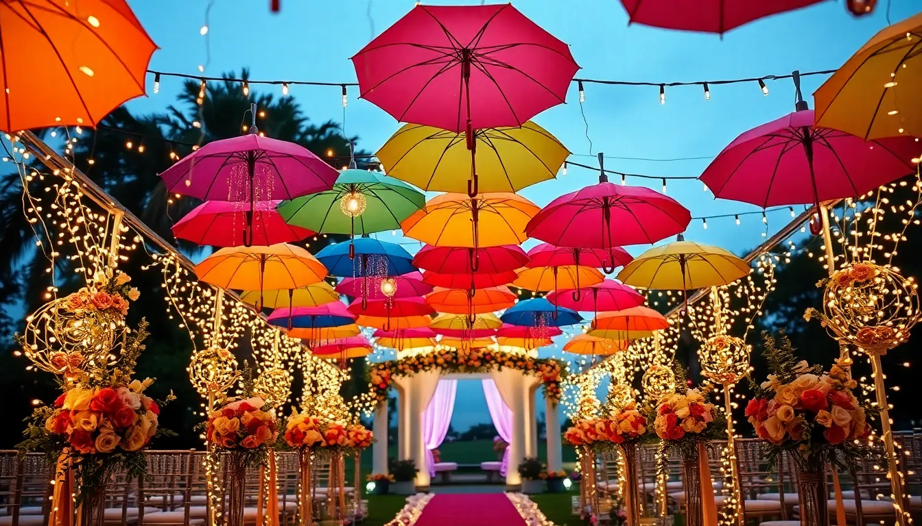 25 Stunning Wedding Umbrella Decoration Ideas for Your Dream Day (2025 Guide) 16 25 Stunning Wedding Umbrella Decoration Ideas for Your Dream Day (2025 Guide) 15