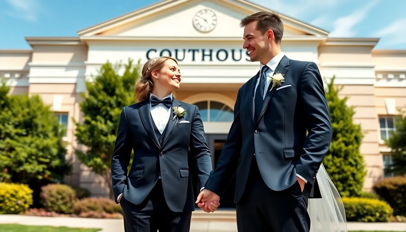 25 Courthouse Wedding Ideas That Will Make Your Big Day Unforgettable 18 25 Courthouse Wedding Ideas That Will Make Your Big Day Unforgettable 17