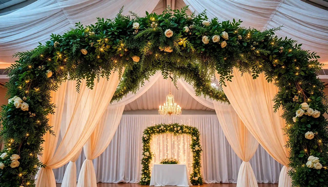27 Stunning Wedding Arch Ideas That'll Make Your Ceremony Unforgettable 18 27 Stunning Wedding Arch Ideas That'll Make Your Ceremony Unforgettable 17