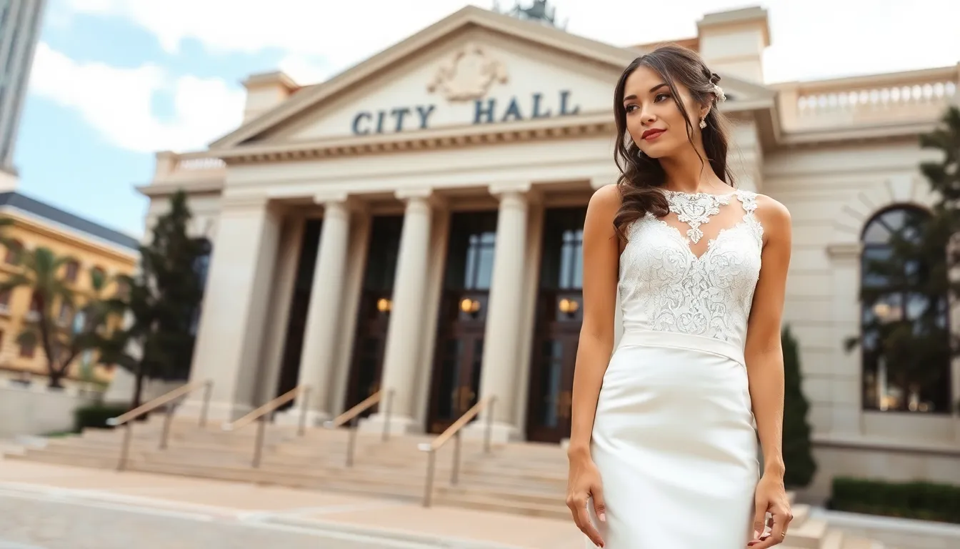 30 Stunning Civil Wedding Dress Ideas That'll Make Your Big Day Perfect 2 30 Stunning Civil Wedding Dress Ideas That'll Make Your Big Day Perfect 1