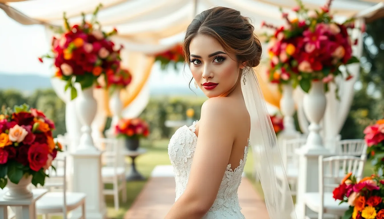 30+ Stunning Wedding Makeup Ideas That'll Make You Glow on Your Big Day 2 30+ Stunning Wedding Makeup Ideas That'll Make You Glow on Your Big Day 1