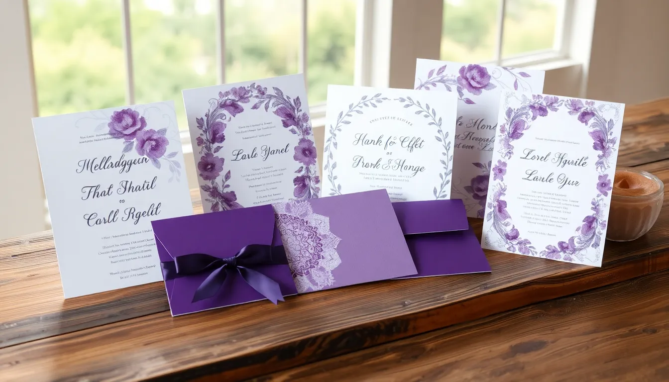 25 Stunning Purple Wedding Ideas That Will Make Your Big Day Unforgettable 2 25 Stunning Purple Wedding Ideas That Will Make Your Big Day Unforgettable 1