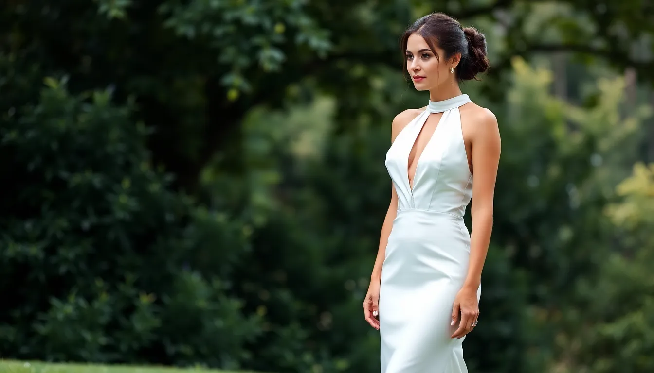 30 Stunning Simple Wedding Dress Ideas for the Modern Minimalist Bride 2 30 Stunning Simple Wedding Dress Ideas for the Modern Minimalist Bride 1