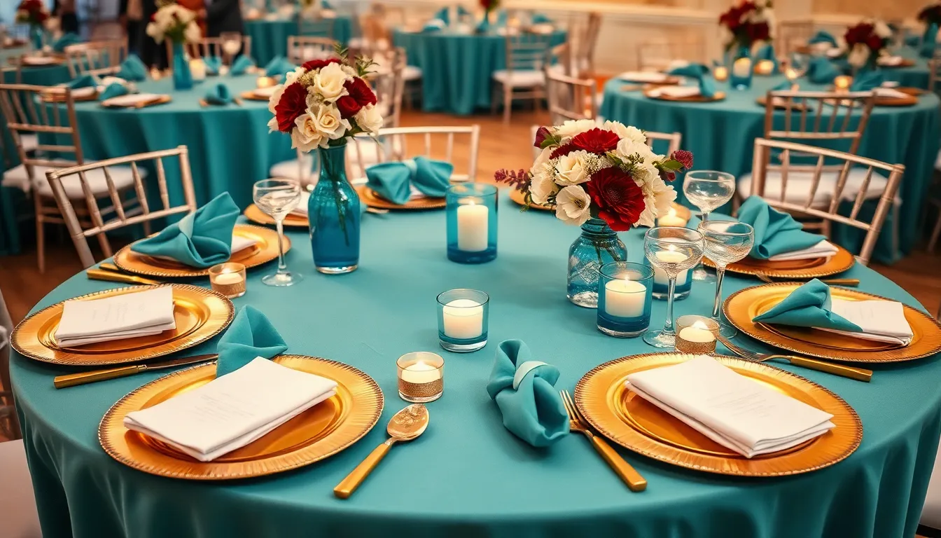 50 Stunning Teal Wedding Ideas That Will Make Your Big Day Unforgettable 2 50 Stunning Teal Wedding Ideas That Will Make Your Big Day Unforgettable 1