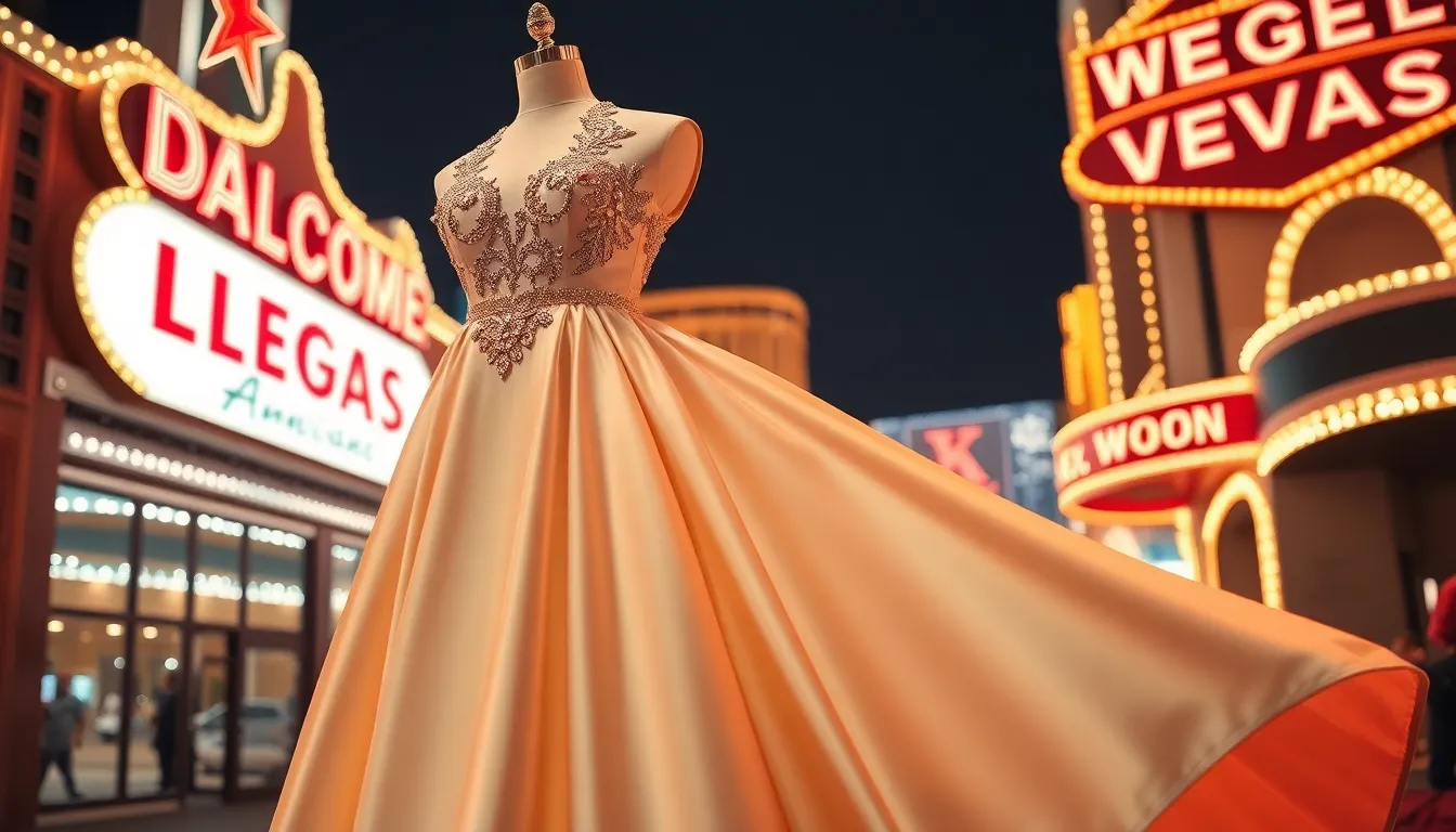 30+ Vegas Wedding Dress Ideas: From Showgirl Glam to Elvis Chapel Chic 2 30+ Vegas Wedding Dress Ideas: From Showgirl Glam to Elvis Chapel Chic 1