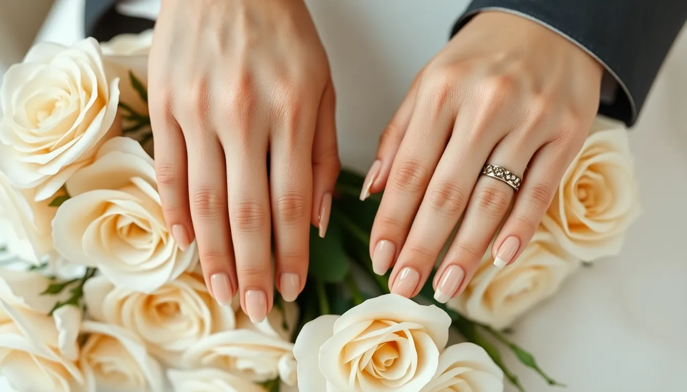 15 Elegant Wedding Guest Nail Ideas That Won't Upstage the Bride 2 15 Elegant Wedding Guest Nail Ideas That Won't Upstage the Bride 1