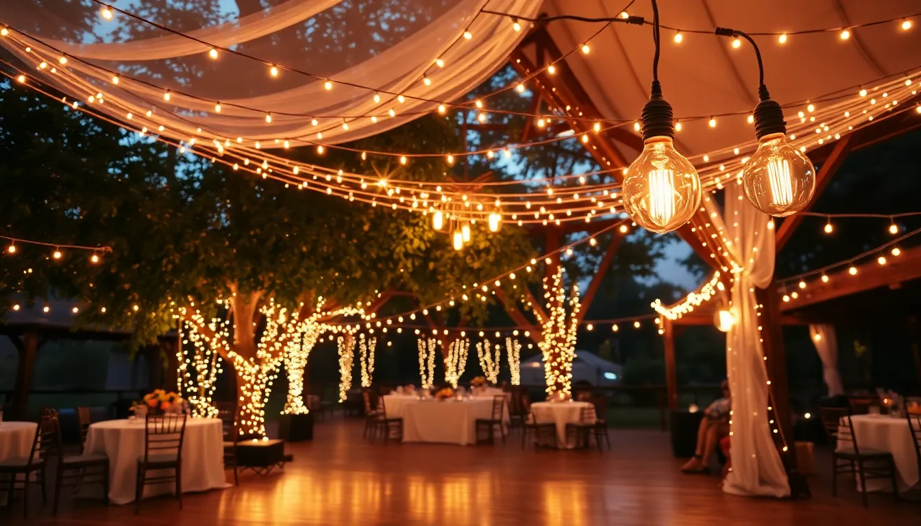 25 Stunning Wedding Lighting Ideas That'll Transform Your Venue (On Any Budget) 2 25 Stunning Wedding Lighting Ideas That'll Transform Your Venue (On Any Budget) 1