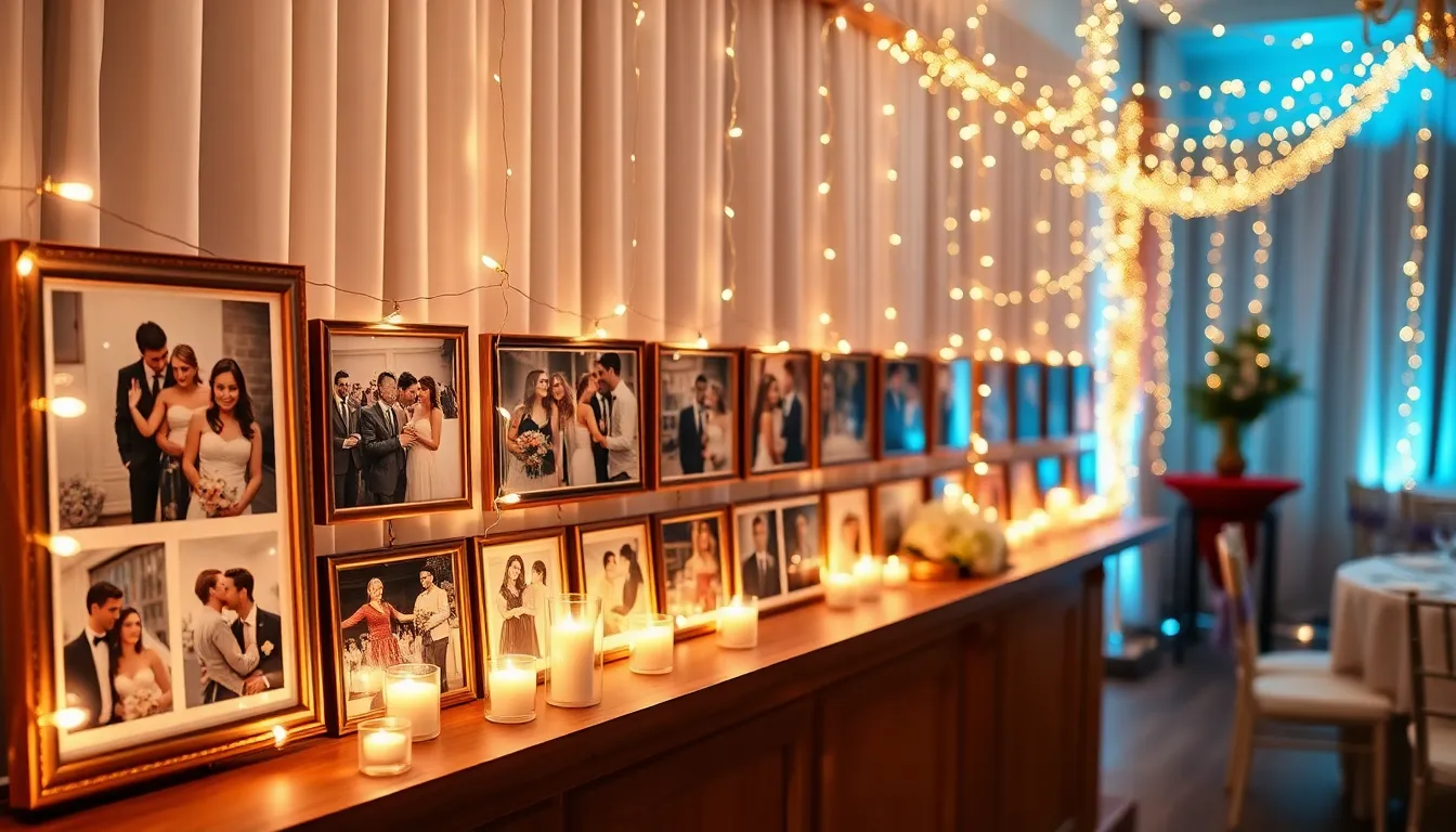 25 Creative Wedding Photos Display Ideas to Showcase Your Love Story at Home 2 25 Creative Wedding Photos Display Ideas to Showcase Your Love Story at Home 1