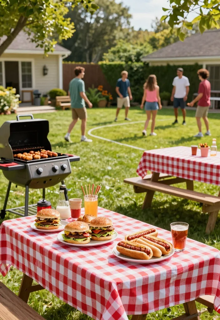 10 Backyard Rehearsal Dinner Ideas for Cozy Relaxed and Outdoor Celebrations - 5. Backyard BBQ Bash 1