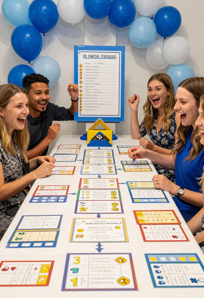 10 Blue Bridal Shower Ideas for Calm Elegant and Modern Decor Themes - 9. Blue-Themed Games 1