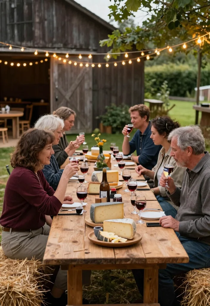 10 Casual Rehearsal Dinner Ideas for Relaxed Comfortable Pre Wedding Fun - 8. Rustic Cider and Cheese Tasting 1