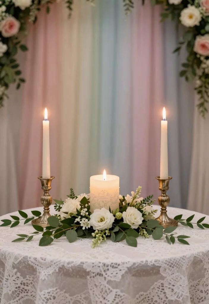 10 Christian Unity Ceremony Ideas for Symbolic Sacred Wedding Traditions - 1. Unity Candle Ceremony 1