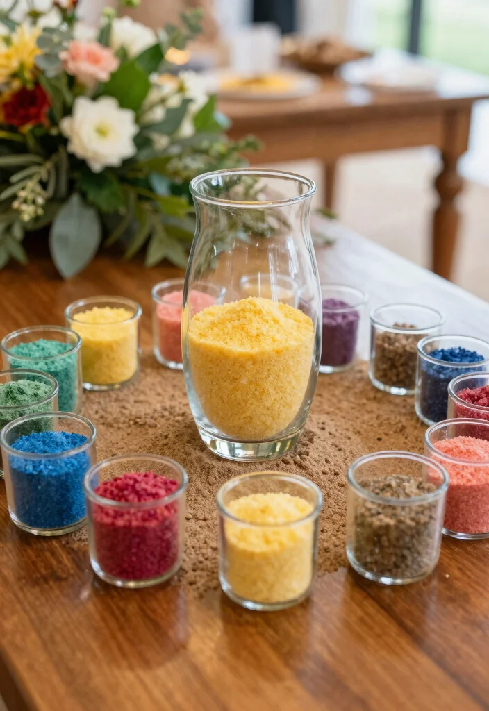 10 Christian Unity Ceremony Ideas for Symbolic Sacred Wedding Traditions - 2. Sand Ceremony 1