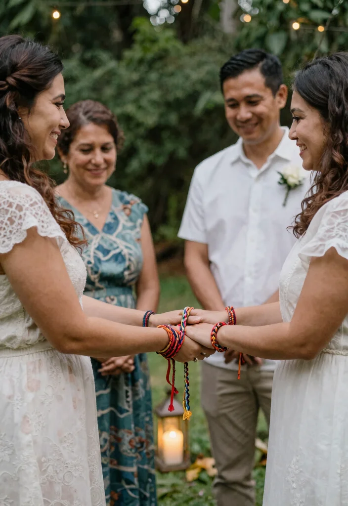 10 Christian Unity Ceremony Ideas for Symbolic Sacred Wedding Traditions - 5. Handfasting Ceremony 1