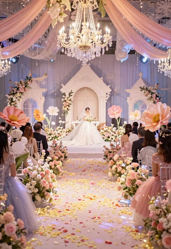 10 Cozy Winter Wedding Themes for Warm Intimate Seasonal Celebrations - 9. Whimsical Fairytale Theme 1